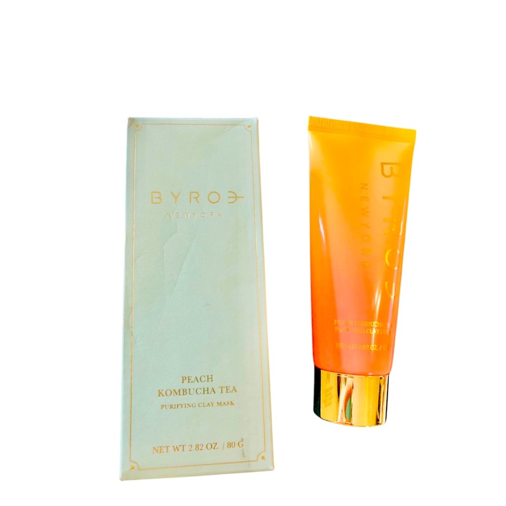 Byroe New York-Peach Kombucha Tea Purifying Clay Mask 2.82 oz NEW
